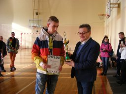 Turniej Halowy Piłki Nożnej Domów Pomocy Społecznej. 1 grudnia 2017r.